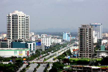 Dự án Khu đô thị mới Ngã Năm - Sân bay Cát Bi (đường Lê Hồng Phong) - Đô thị loại 1 cấp quốc gia